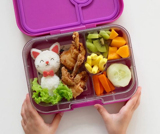 Lunchbox Love: Cat Bento inside The Yumbox