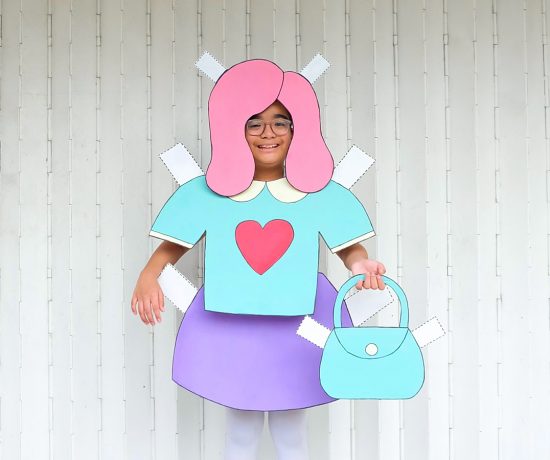 A Crafted Lifestyle: Paper Doll Costume